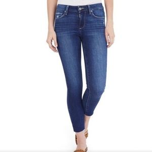 Paige Jeans Kylie Crop Raw Hem Cuff